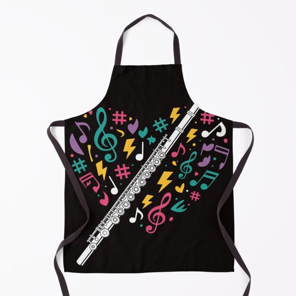 Item preview, Flute Heart - Flute Player Flutist Marching Band Music designed and sold by MelSurf.