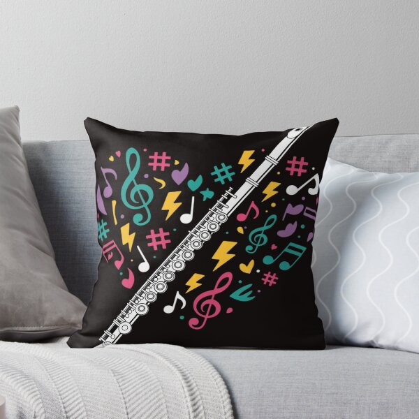 Item preview, Flute Heart - Flute Player Flutist Marching Band Music designed and sold by MelSurf.