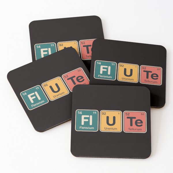Item preview, Flute Elements - Flute Player Flutist Marching Band Music designed and sold by MelSurf.