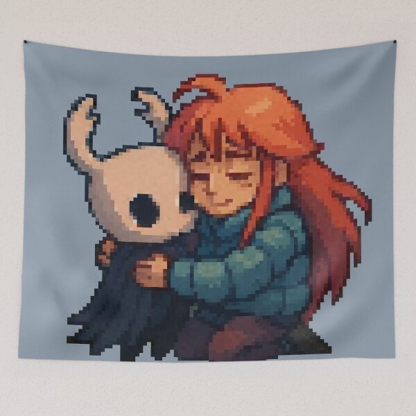 Item preview, Hollow Knight And Celeste designed and sold by PixelArtHeaven.