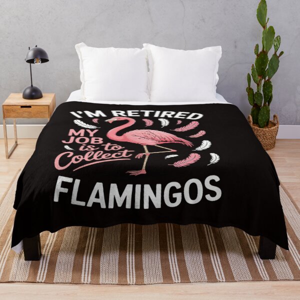 Item preview, Flamingo I'm Retired My Job Is To Collect Flamingos Women designed and sold by ControlCenter.