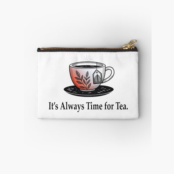 Item preview, Tea T-Shirt, Tea Drinker T-Shirt, It's Always Time For Tea Shirt, Tea Lover designed and sold by VJ DESIGN WORKS.