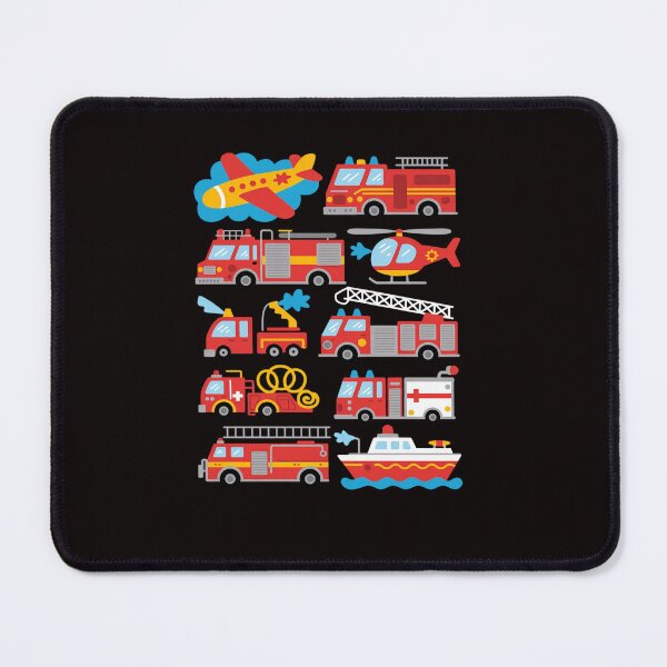 Item preview, Firetrucks Toddler Rescue Vehicles Fireman Trucks Boat Plane designed and sold by ControlCenter.