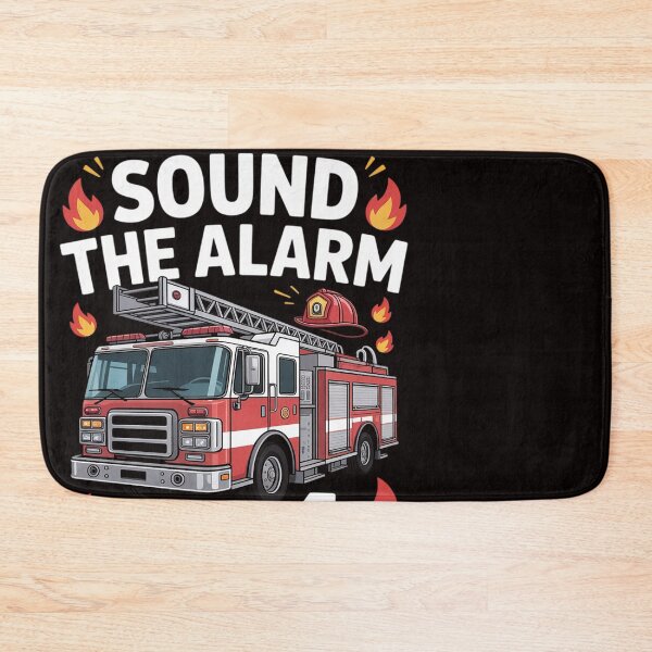 Item preview, Fire Truck 4th Birthday Boy Firefighter 4 Year Old designed and sold by ControlCenter.