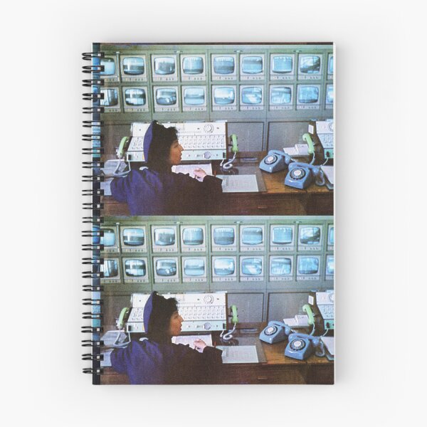 Item preview, Vintage Chinese Control Room Photo – Retro 1980s Surveillance Center designed and sold by FriendsClub.