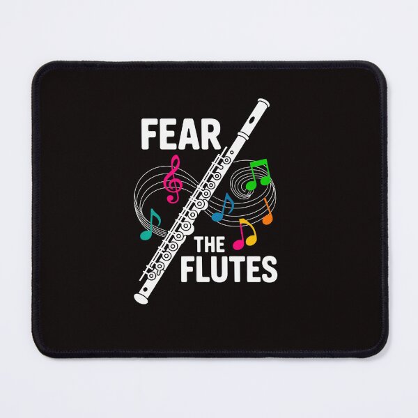 Item preview, Fear The Flutes - Flute Player Flutist Marching Band Music designed and sold by ControlCenter.