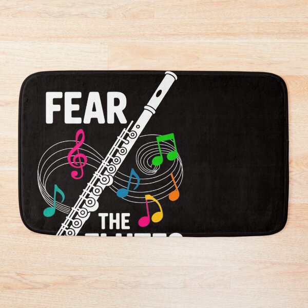 Item preview, Fear The Flutes - Flute Player Flutist Marching Band Music designed and sold by ControlCenter.