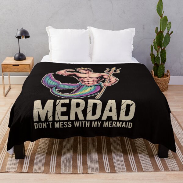 Item preview, Fathers Day Gift Merdad Dont Mess With My Mermaid designed and sold by ControlCenter.