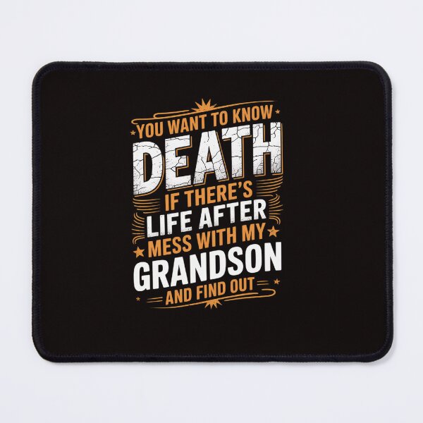 Item preview, Family Don't Mess With My Grandson Gift designed and sold by ControlCenter.