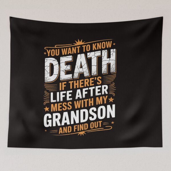 Item preview, Family Don't Mess With My Grandson Gift designed and sold by ControlCenter.