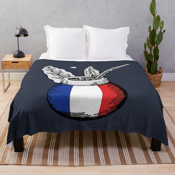 Item preview, Yerba Mate Matero with French Flag – Minimal Vintage Design designed and sold by flamini.