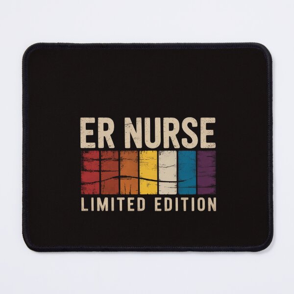 Item preview, ER NURSE Job Title Profession Birthday Worker Idea designed and sold by RatCurry.