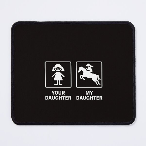 Item preview, Equestrian Rider Daughter Horse Show Mom and Dad designed and sold by RatCurry.