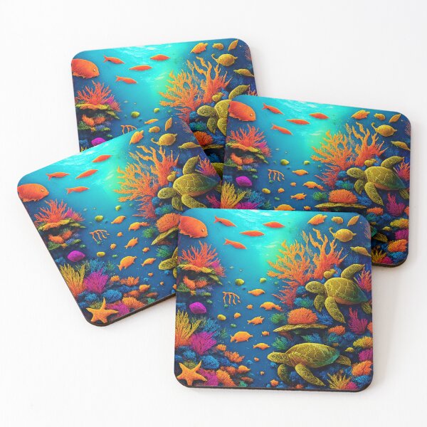 Item preview,  Underwater Carnival Madness designed and sold by Zofia Sosnecka.