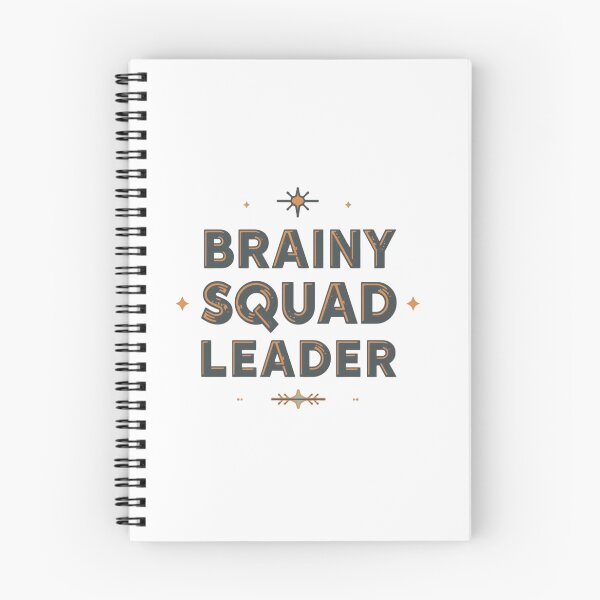 Item preview, Brainy squad leader - funny quote design designed and sold by Happyhoo1.