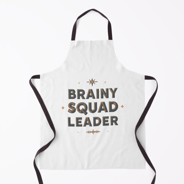 Item preview, Brainy squad leader - funny quote design designed and sold by Happyhoo1.
