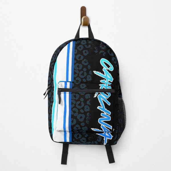 Item preview, Carolina Panthers Inspired Backpack designed and sold by Artistry N Ink.