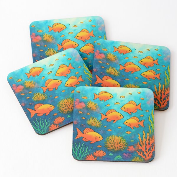 Item preview,  Underwater Carnival Madness designed and sold by Zofia Sosnecka.