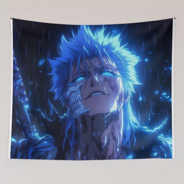 Item preview, Bleeding Warrior in the Rain – Epic Anime Scene designed and sold by Dyan4.