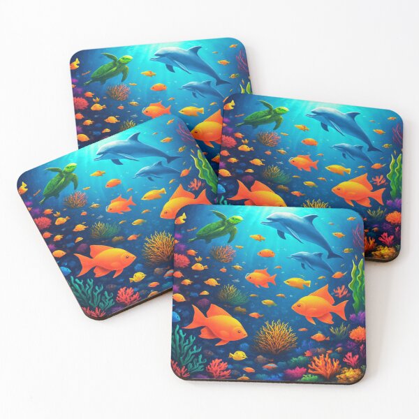 Item preview,  Underwater Carnival Madness designed and sold by Zofia Sosnecka.