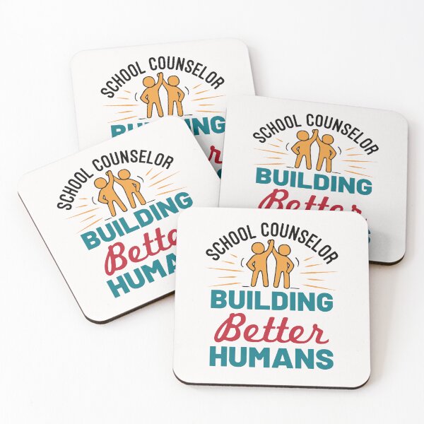 Item preview, School Counselor Building Better Humans designed and sold by jaygo.