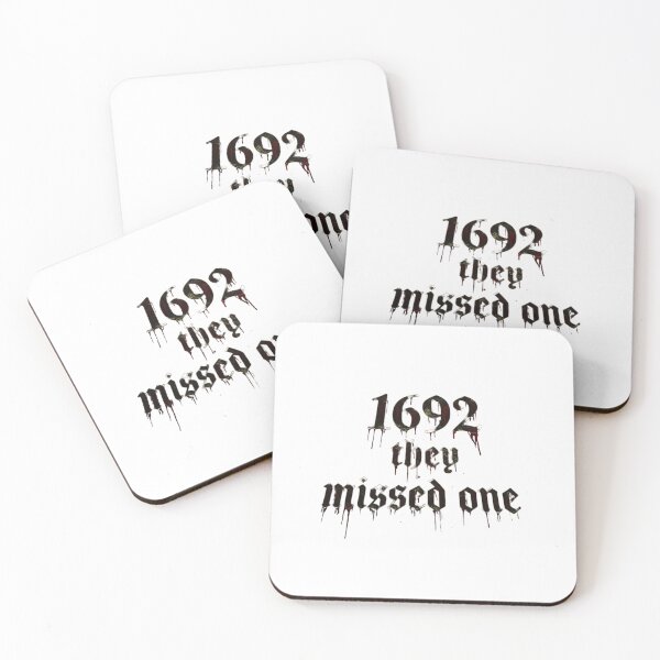 Item preview, 1692 They Missed One Bloody Drip Text | Gothic Horror designed and sold by KANSIREE 4195.