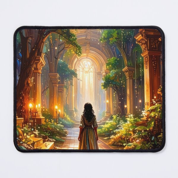 Item preview, The Overgrown Hallway designed and sold by brightmistart.