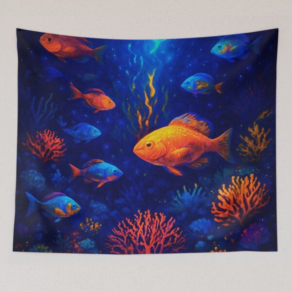 Item preview,  Underwater Carnival Madness designed and sold by Zofia Sosnecka.