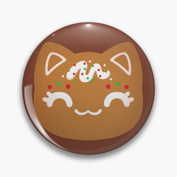 Item preview, Aphmau Christmas Holiday Meemeow Cat Pattern Chocolate Brown Variant Version 1 designed and sold by ACenturyMage.
