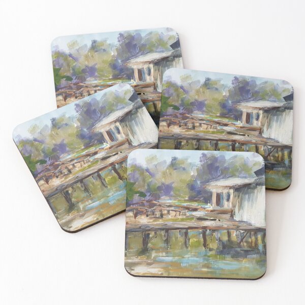 Item preview, Oyster sheds at Sandfly Alley designed and sold by Bonnyview Studio.
