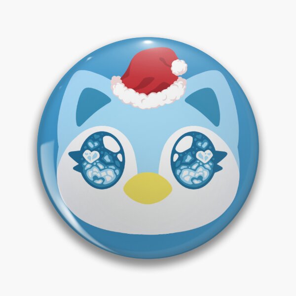 Item preview, Aphmau Christmas Holiday Meemeow Cat Pattern Glacial Blue Variant Version 1 designed and sold by ACenturyMage.