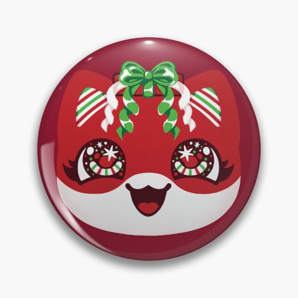 Item preview, Aphmau Christmas Holiday Meemeow Cat Pattern Deep Red Variant Version 2 designed and sold by ACenturyMage.
