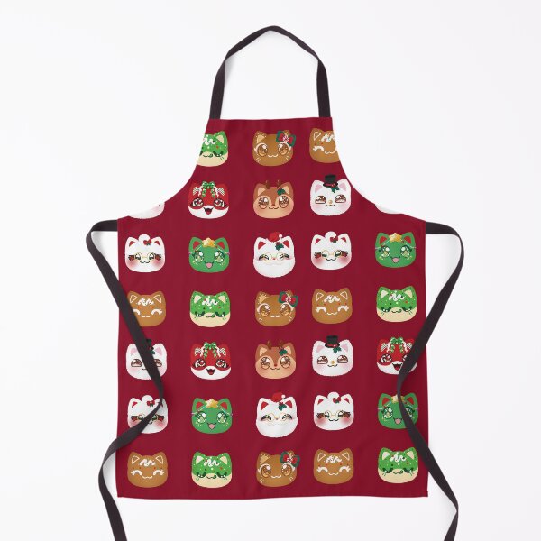 Item preview, Aphmau Christmas Holiday Meemeow Cat Pattern Deep Red Variant Version 2 designed and sold by ACenturyMage.