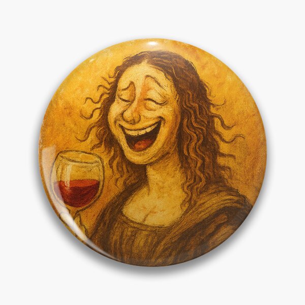 Item preview, La Crolla Lisa – The Drunkest, Happiest Mona Lisa designed and sold by LOSCOLIS.