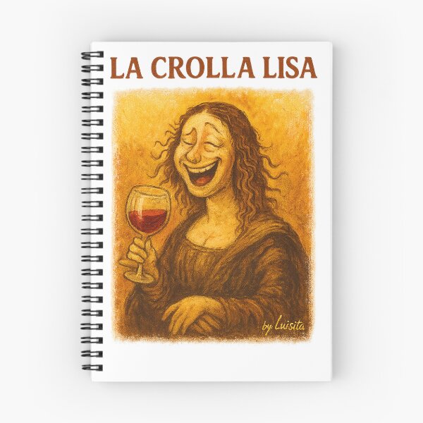 Item preview, La Crolla Lisa – The Drunkest, Happiest Mona Lisa designed and sold by LOSCOLIS.