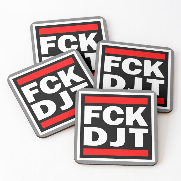 Item preview, FCK DJT Anti Trump Protest Design designed and sold by Dystopian Design.