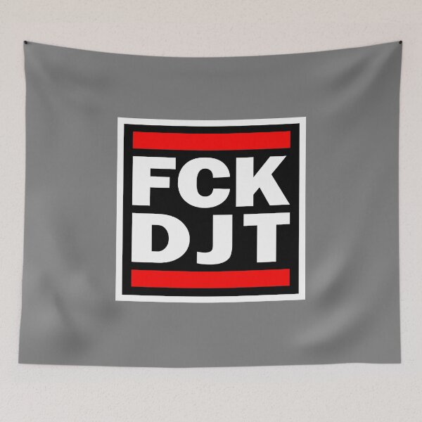 Item preview, FCK DJT Anti Trump Protest Design designed and sold by Dystopian Design.