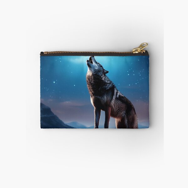 Item preview, Timber Wold Howling at the Moon on a stary night. designed and sold by Art-Horizon.