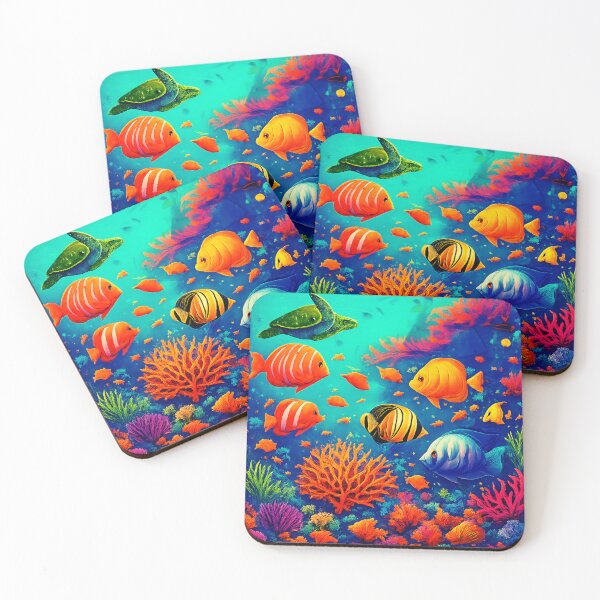 Item preview,  Underwater Carnival Madness designed and sold by Zofia Sosnecka.