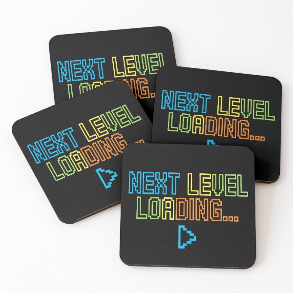 Item preview, Next Level Loading – Retro Gamer Progress Bar Design designed and sold by Axivra.