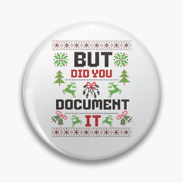 Artikelvorschau, Aber hast du es dokumentiert? Lustige HR-Weihnachtsfeier im Büro, hässlich entworfen und verkauft von BornBorn.