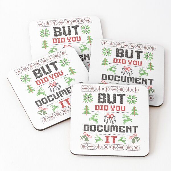 Item preview, But Did You Document It Funny HR Christmas Office Ugly designed and sold by BornBorn.