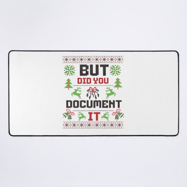 Item preview, But Did You Document It Funny HR Christmas Office Ugly designed and sold by BornBorn.