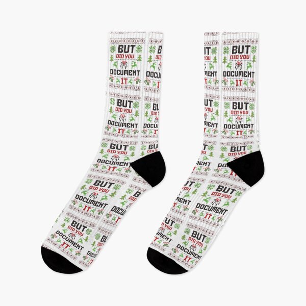 Item preview, But Did You Document It Funny HR Christmas Office Ugly designed and sold by BornBorn.
