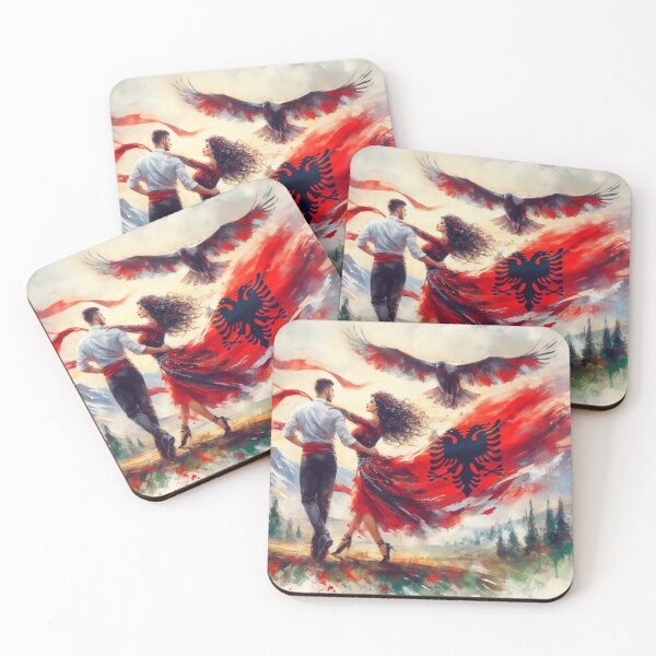 Item preview, Dancing Eagles designed and sold by Illyr Art.