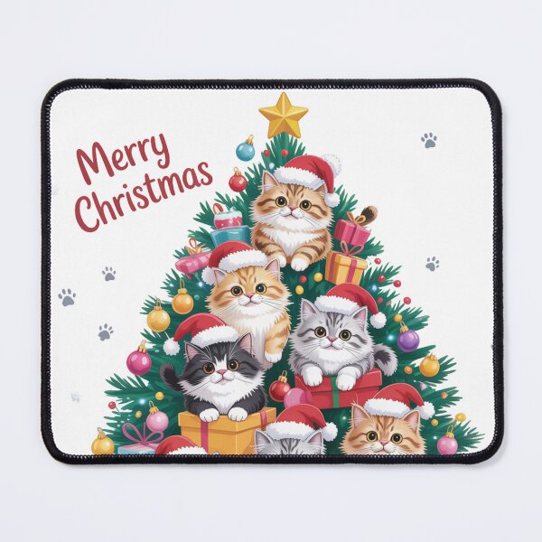 Item preview, Ragdoll cat merry Christmas rich designed and sold by kaka8888.
