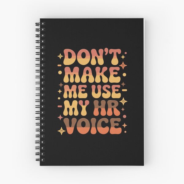 Item preview, Don’t Make Me Use My HR Voice Funny HR Professional Design designed and sold by Gogetgiggles.