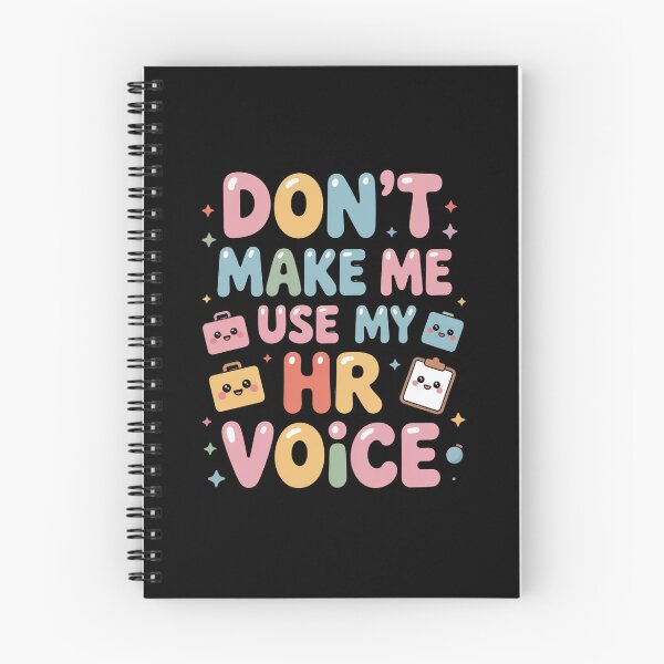 Item preview, Don’t Make Me Use My HR Voice Funny HR Professional Design designed and sold by Gogetgiggles.