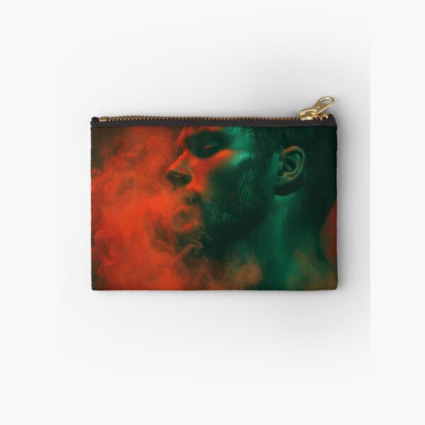 Artikelvorschau, Exhale in Crimson – Red and Green entworfen und verkauft von Aeboz Studio.