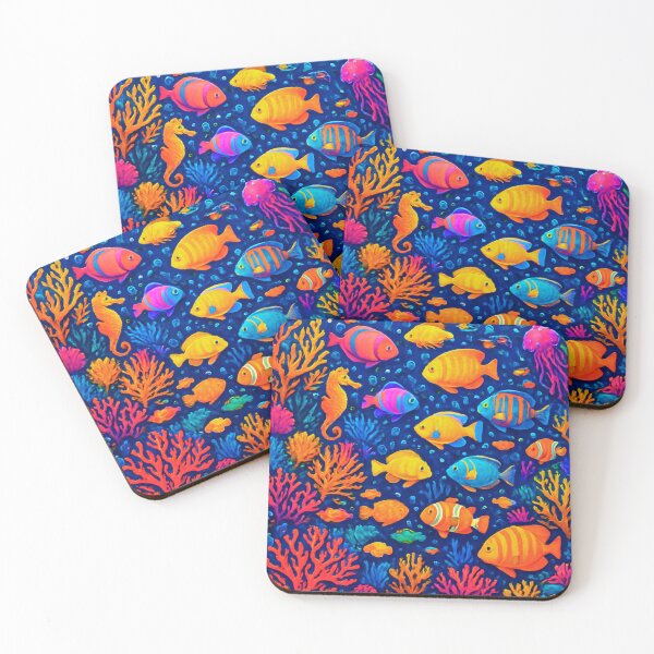 Item preview,  Underwater Carnival Madness designed and sold by Zofia Sosnecka.